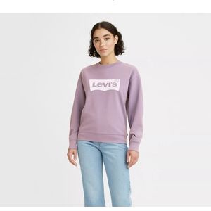 Levi's® Women's Crewneck Sweatshirt in Orchid - MED. BNWT SO 1 Left!